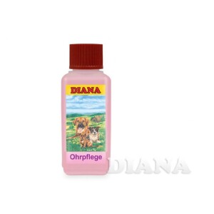 DIANA Ohrreiniger OHRPFLEGE fluid 100ml Arnika.- Ringelblumenöl für Tiere