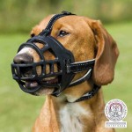 TRIXIE Maulkorb MUZZLE FLEX Silikon L-XL schwarz für Hunde (Berner Sennenhund)
