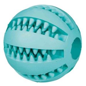 TRIXIE Kauspielzeug DENTA FUN BALL Mintfresh Naturgummi versch. Größen für Hunde