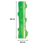 KONG® Spielzeug PSS2E Squeezz Stick Medium 18cm farblich sortiert für Hunde