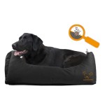 HOLLAND ANIMAL CARE Liegebett BODYGUARD SOFA Schwarz L...