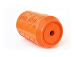 SODAPUP Spielzeug CAN TOY Kautschuk Orange Small 6,5 x 4cm für kleine Hunde