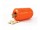 SODAPUP Spielzeug CAN TOY Kautschuk Orange Small 6,5 x 4cm für kleine Hunde