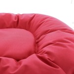 PAKMAS Wendekissen OEKO-BED Matratze rot 80 x 60cm...
