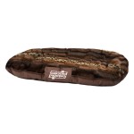 PAKMAS Wendekissen Oeko-Bed Matratze Plüsch 80 x 60...