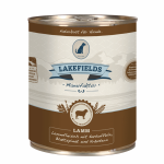 LAKEFIELDS MANUFAKTUR Nassfutter DOSENFLEISCH MENÜ LAMM 60% Fleischanteil für Hunde