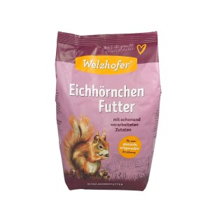 WELZHOFER Futter GANZJAHRESFUTTER für Eichhörnchen 1000g