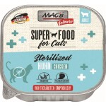 MACS Nassfutter STERILIZED HUHN vetcare 100g für...