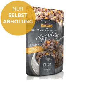 NUR SELBSTABHOLUNG - MENU CREATOR - MASTERCRAFT Topping DUCK für Hunde