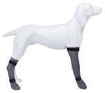 TRIXIE Hundesocken SCHUTZSOCKE Silikon grau für Hunde