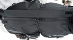 DOGBITE Hunderegenjacke MATT Fexible-System schwarz Mantel für Hunde