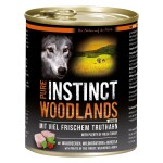 PURE INSTINCT Nassfutter JUNIOR WOODLANDS Truthahn Monoprotein ohne Getreide für Hunde