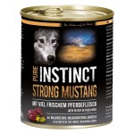 PURE INSTINCT Nassfutter STRONG MUSTANG Pferd Dose für Hunde