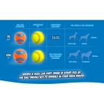 CHUCKIT Spielzeug ULTRA Squeaker Ball für Hunde small Ø 5cm