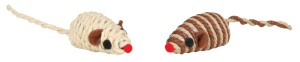 TRIXIE Spielzeug SPIELMAUS 5cm mit Rassel 1 Stück für Katzen