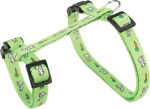 TRIXIE Zubehör GESCHIRR mit HASENMOTIV und Leine 25-44 cm/10 mm für Kaninchen