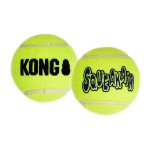 KONG® Spielzeug SqueakAir® TENNIS BALL versch. Größen Inhalt 3 Stück für Hunde