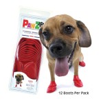 TRILUS Pfotenschutz PROTEX PAWZ 12 Stück versch. Größen wasserdicht für Hunde