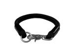 DOGIUS Halsband ARTEMIS Black Queen Leder-Einfassung...