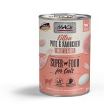 MACS Nassfutter CAT KITTEN Pute und Kaninchen für...
