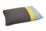 BEEZTEES Liegekissen LUMBRO grau-gelb 100 x 70cm Bezug...