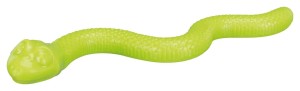 TRIXIE Beschäftigung SNACK-SNAKE TPR 42cm mit Stimme für Hunde