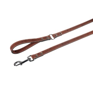 KARLIE Führleine LEINE CORK Kastanie extra Handschlaufe 100-110 cm für Hunde
