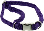 DINOLEINE Halsband KLICK-HALSBAND Polyester 8mm Größe L/45-70cm für Hunde