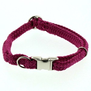 DINOLEINE Halsband KLICK-HALSBAND Polyester 11mm Größe M/35-55cm für Hunde