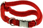DINOLEINE Halsband KLICK-HALSBAND Polyester 8mm Größe M/35-55cm für Hunde