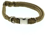 DINOLEINE Halsband KLICK-HALSBAND Polyester 8mm Größe M/35-55cm für Hunde
