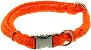 DINOLEINE Halsband KLICK-HALSBAND Polyester 11mm Größe S/30-45 cm für Hunde