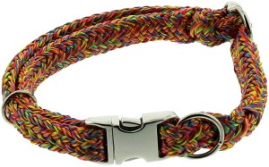 DINOLEINE Halsband KLICK-HALSBAND Polyester 8mm Größe S/30-45cm für Hunde