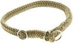 DINOLEINE Halsband STOPPWÜRGER Polyester 11mm Größe XS/35cm für Hunde
