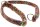 DINOLEINE Halsband STOPPWÜRGER Baumwolle 10mm Größe S/45cm für Hunde