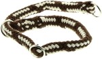 DINOLEINE Halsband STOPPWÜRGER Baumwolle 14mm Größe S/45cm für Hunde