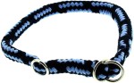 DINOLEINE Halsband STOPPWÜRGER Baumwolle 14mm Größe S/45cm für Hunde