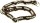 DINOLEINE Halsband STOPPWÜRGER Baumwolle 14mm Größe S/45cm für Hunde