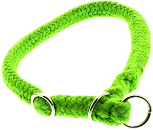 DINOLEINE Halsband STOPPWÜRGER Baumwolle 10mm Größe XS/35cm für Hunde