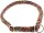 DINOLEINE Halsband STOPPWÜRGER Baumwolle 10mm Größe XS/35cm für Hunde
