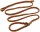 DINOLEINE Leine RETRIEVERLEINE Polyester mit Easy-Locking-System 8mm für Hunde