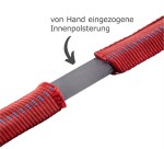 KOCH Halsband KLICK-HALSBAND mit Kennfäden 25mm 30-45cm gepolstert für Hunde
