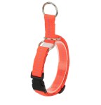 KOCH Halsband NYLON-KLICK-ZUGHALSBAND 20mm 35-45cm gepolstert für Hunde