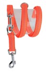 KOCH Leine NYLONLEINE mit Kennfäden verstellbar gepolstert 15mm 200cm für Hunde