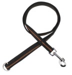 KOCH Leine NYLONLEINE mit Kennfäden Stadtleine gepolstert 20mm 120cm für Hunde