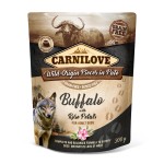 CARNILOVE Nassfutter Paté BUFFALO WITH ROSE PETALS...