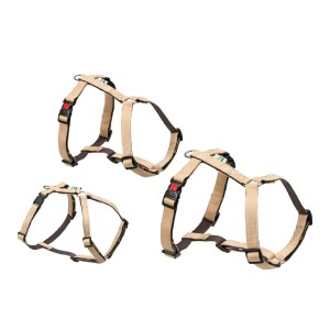 KARLIE Geschirr BAMBOO BALANCE GESCHIRR Beige/Braun für Hunde