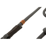 TRIXIE Verlängerungs-Leine BE NORDIC 2,0m für Hunde Ø 8,0 mm dunkelgrau/braun