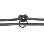 TRIXIE Verlängerungs-Leine BE NORDIC 2,0m für Hunde Ø 8,0 mm dunkelgrau/braun