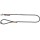 TRIXIE Polyesterleine BE NORDIC LEINE 1m Tau Farbe dunkelgrau/braun 8mm Hunde